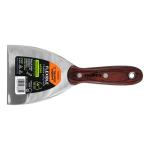 Espátula 4' acero inoxidable con mango de madera, Expert 101084