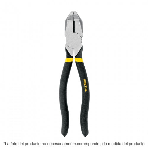 Pinza para electricista 9' uso rudo, mango de PVC, Pretul 22612 219-P