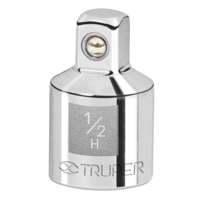 Adaptador para matraca de cuadro 1/2' a cuadro 3/8', Truper 13422 A-5254