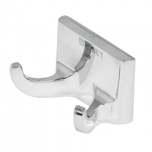 Gancho doble metálico para toallas, Foset Basic 49609 A-906