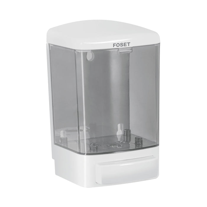 Dosificador para jabón líquido, blanco, Foset Basic 45742