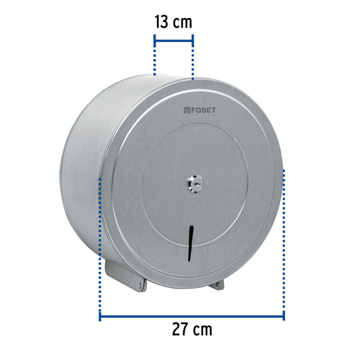 Portarollo de acero inox, Foset 47932
