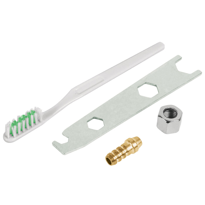 Accesorios (llave, cepillo, tuerca y espiga) p/PIPI-26 y 27 19511 AC-PIPI-200