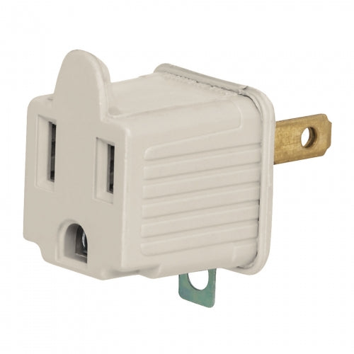 Adaptador 3 a 2, gris, a granel, Volteck 46257 AD-32G-G