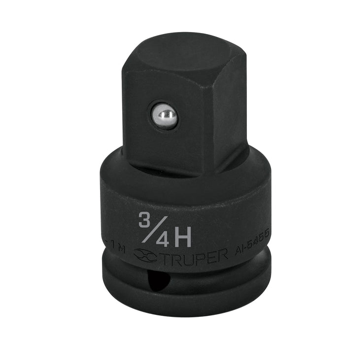 Adaptador de Impacto 3/4' (H) x 1' (M), Truper 100950 AI-5455