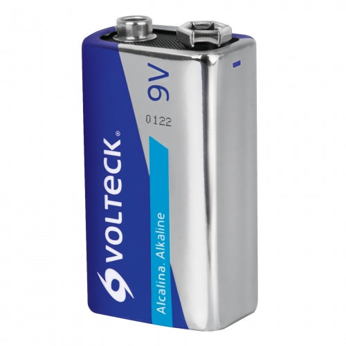 Pila alcalina 9v, blister, Volteck 46319 AL-9V