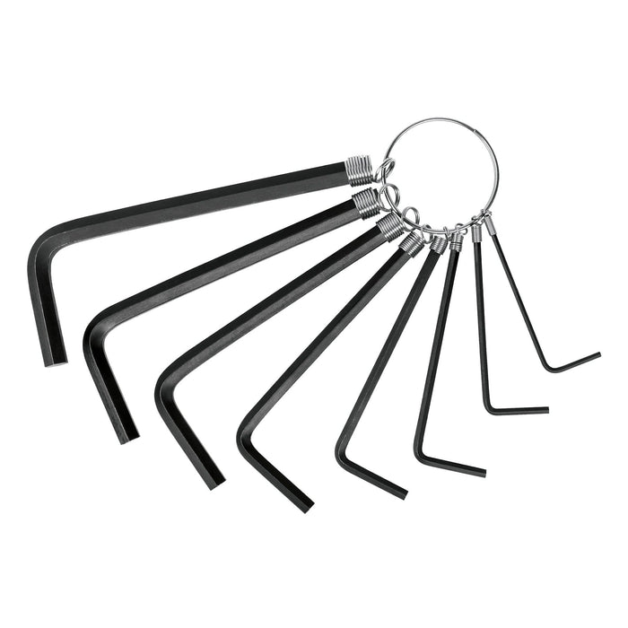 Juego de 8 llaves allen std punta hex tipo llavero, Pretul 21850 ALL-P8P