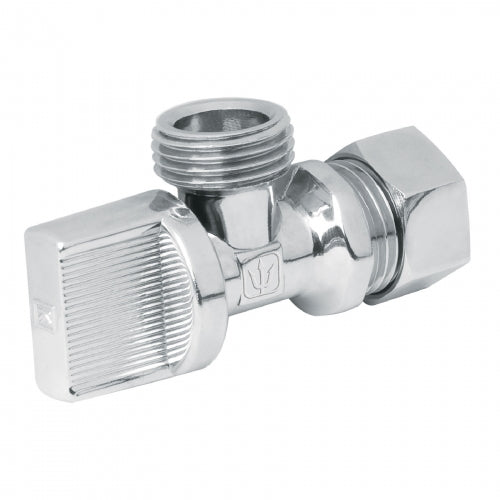 Llave angular 1/2' x 1/2', 1/4 de vuelta, tipo barrilito 49111 ANG-01B