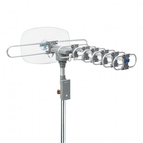 Antena aérea para TV HD, giratoria 360° con control y cable 48114 ANGI-360B