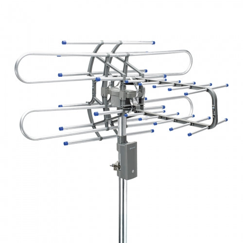 Antena aérea para TV HD, giratoria 360° con control, Volteck 48115 ANGI-360