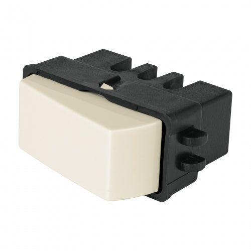 Interruptor de 3 vías, marfil, línea Volteck Basic 27229 APSE-3BI