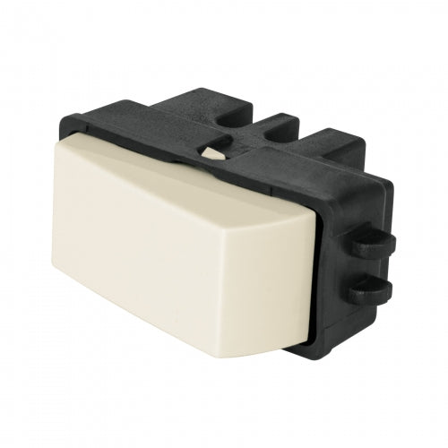 Interruptor sencillo, marfil, línea Volteck Basic 27228 APSE-BI