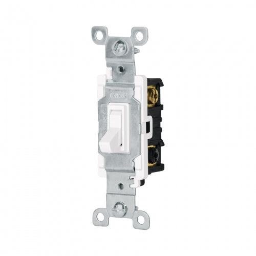 Interruptor vertical de palanca, 3 vías, Standard, blanco 47720 APSE-ESB