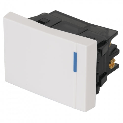 Interruptor de 3 vías, 1.5 módulos, línea Española, blanco 47049 APSE15-EEB