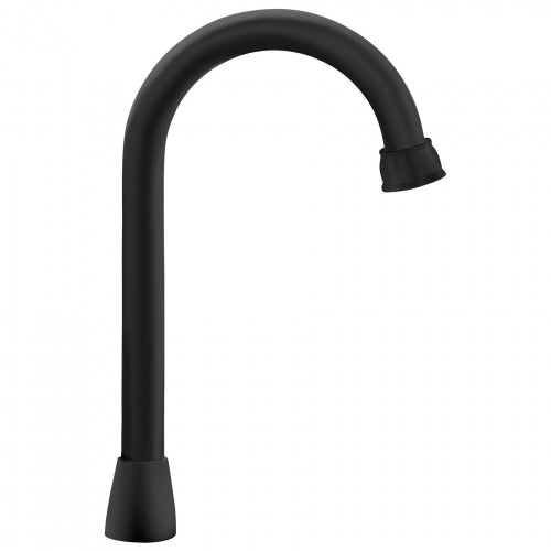 Cuello tipo bar para mezcladora de lavabo, negro mate, Aqua 46725 AQCR-60M