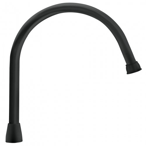 Cuello largo para mezcladora de fregadero, negro mate, Aqua 46727 AQCR-80M