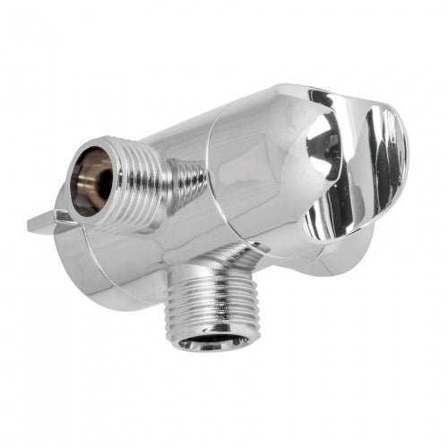 Desviador de 3 vías para brazo con soporte, cromo, Riviera 49960 AR-04