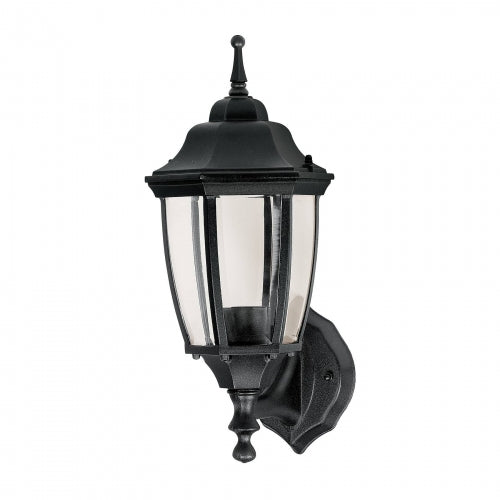 Arbotante tipo farol tradicional soportado p/exterior, negro 47289 ARB-101S