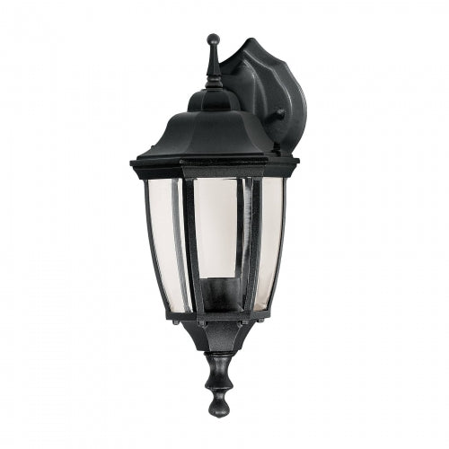 Arbotante tipo farol tradicional suspendido p/exterior negro 47291 ARB-103S