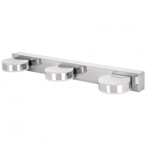 Arbotante decorativo de LED 10 W con 3 spots para baño 46346 ARB-300L