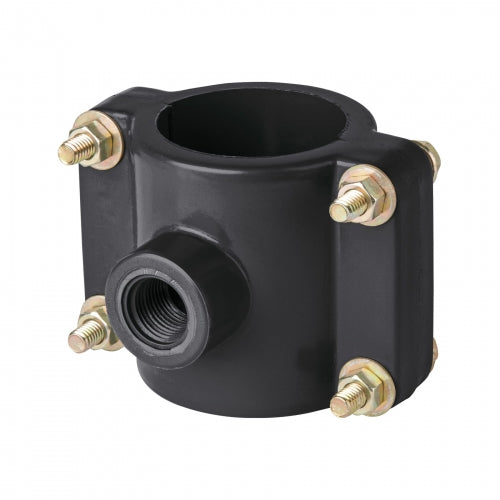 Abrazadera para toma domiciliaria PP 2' x 1/2', Foset 40712 ATD-2