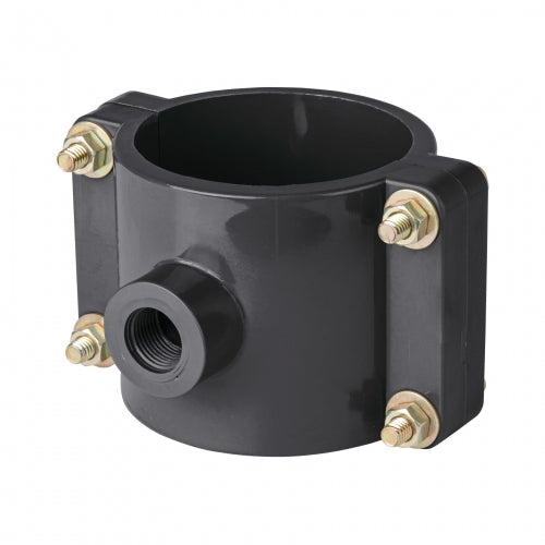 Abrazadera para toma domiciliaria PP 3' x 1/2', Foset 40714 ATD-3