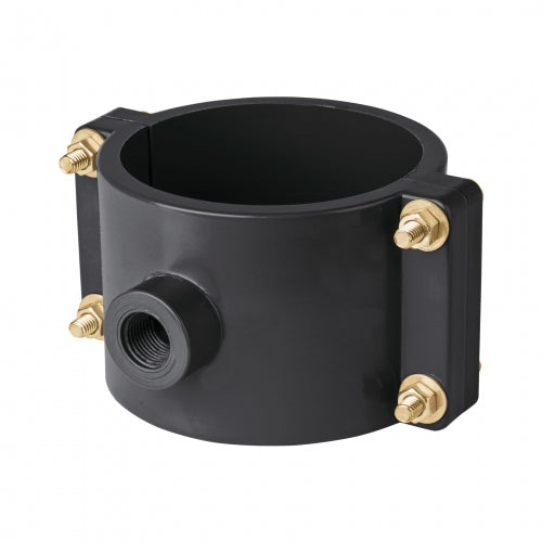Abrazadera para toma domiciliaria PP 4' x 1/2', Foset 40715 ATD-4