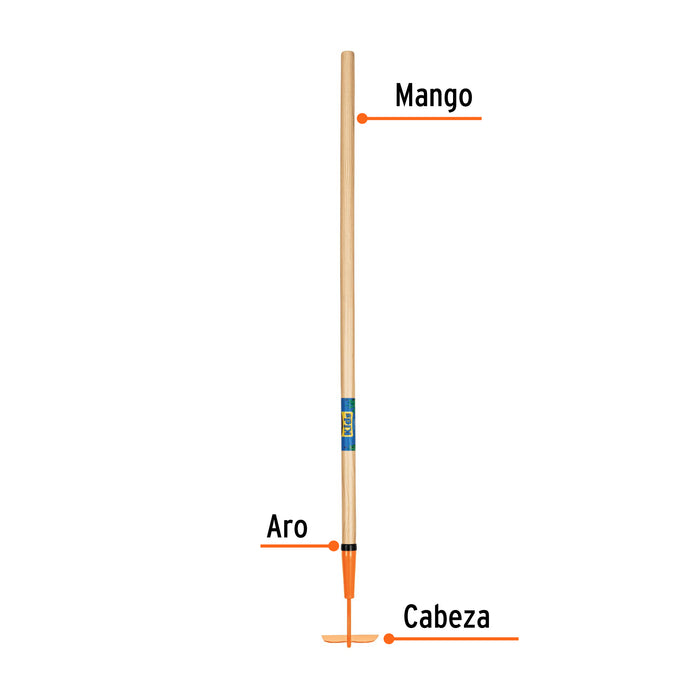 Azadón para niños con mango de 42', Truper 10555 ATJ-KID