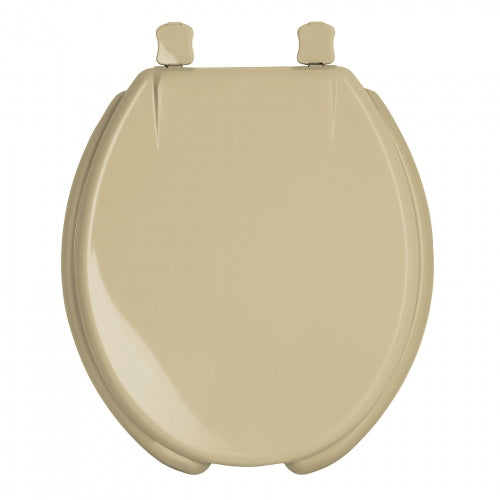Asiento redondo para WC, abierto, beige, Foset 47033 AWC-40C