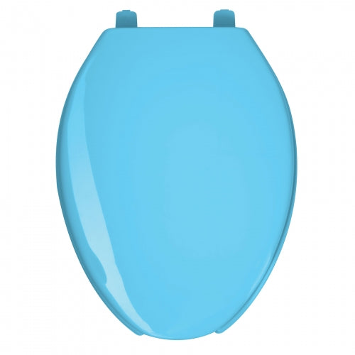 Asiento alargado para WC, abierto, azul, Foset 47036 AWC-45Z
