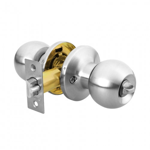 Cerradura tipo esfera, tubular, recámara, cromo, Basic 23660 BALT-CM-RP