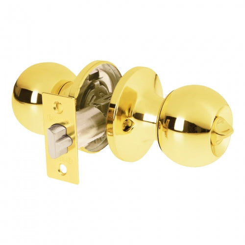 Cerradura tipo esfera, tubular, recámara,brillante, Basic 23658 BALT-LB-RP