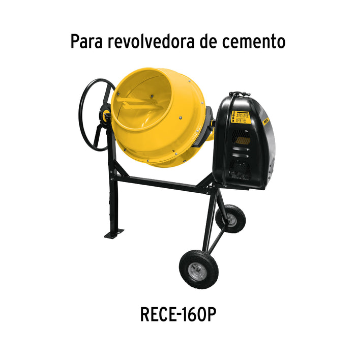 Revolvedora de cemento a gasolina 160 L, 1/2 saco, Pretul 28147 RECE-160P