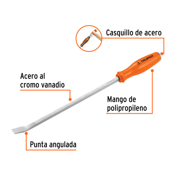 Barra de palanca de 18', Truper 101060 BAPA-18