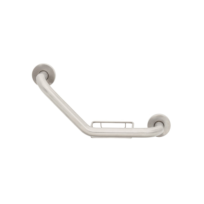 Barra angular con jabonera, acero inox, 1-1/4' x 40cm, Foset 46888