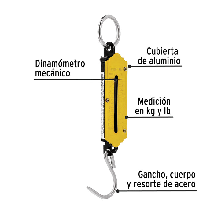 Báscula capacidad 12 kg romana de resorte, Pretul 21252 BAS-12P