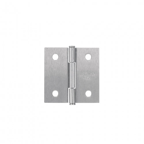 Bisagra cuadrada 2', satinado, cabeza plana, Basic 25106 BC-203PP