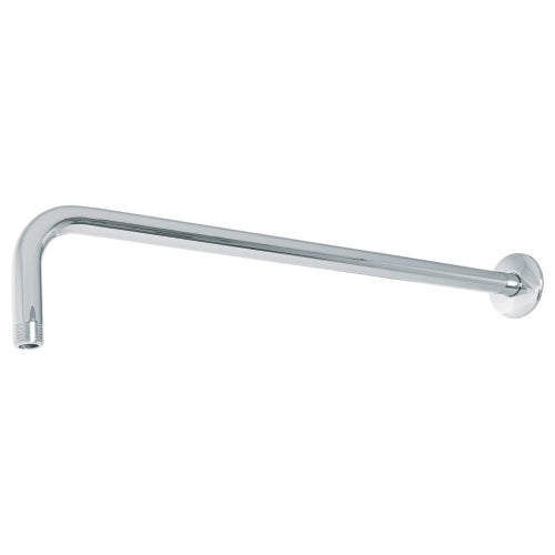 Brazo recto 50 cm con chapetón para regadera, cromo, Foset 47752 BCH-650