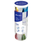 Bote con 1000 cinchos plásticos en colores surtidos, Volteck 44017 BCIN-1000C