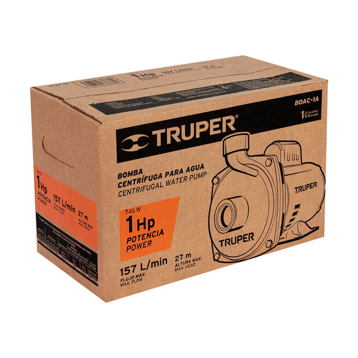 Bomba centrífuga para agua modelo europeo, 1 HP, Expert 10074 BOAC-1