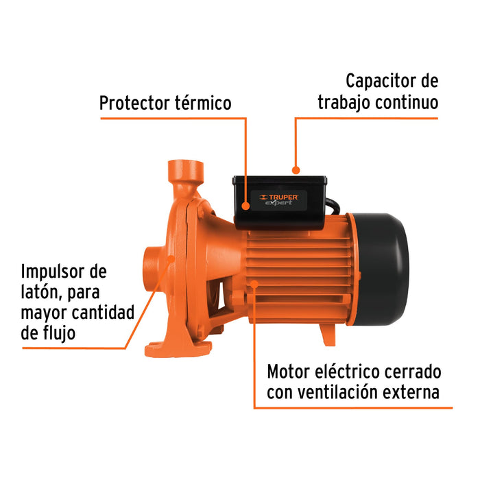 Bomba centrífuga para agua modelo europeo, 2 HP, Expert 10066 BOAC-2