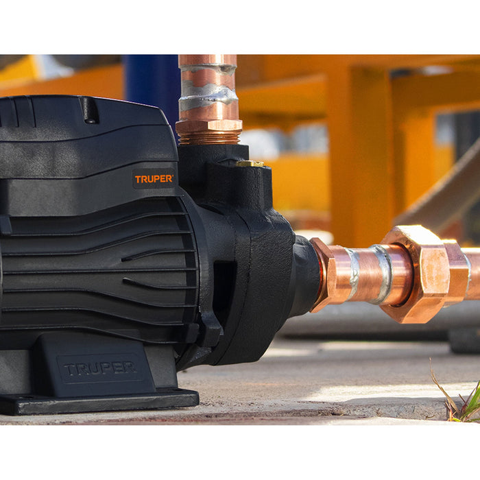Bomba periférica 1 HP, altura máxima 70 m, Truper Expert 10070 BOAP-1