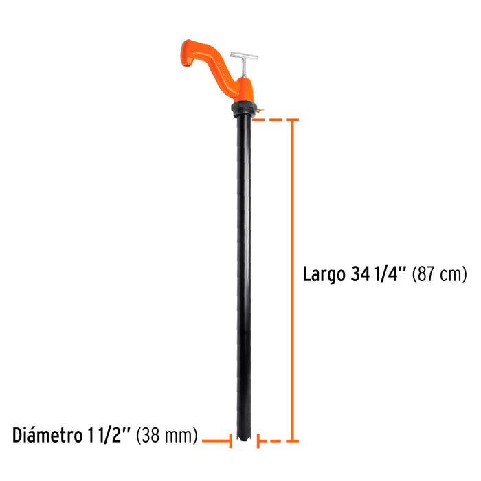 Bomba extractora de solventes con manija tipo 'T', Truper 16853 BOMEX-35