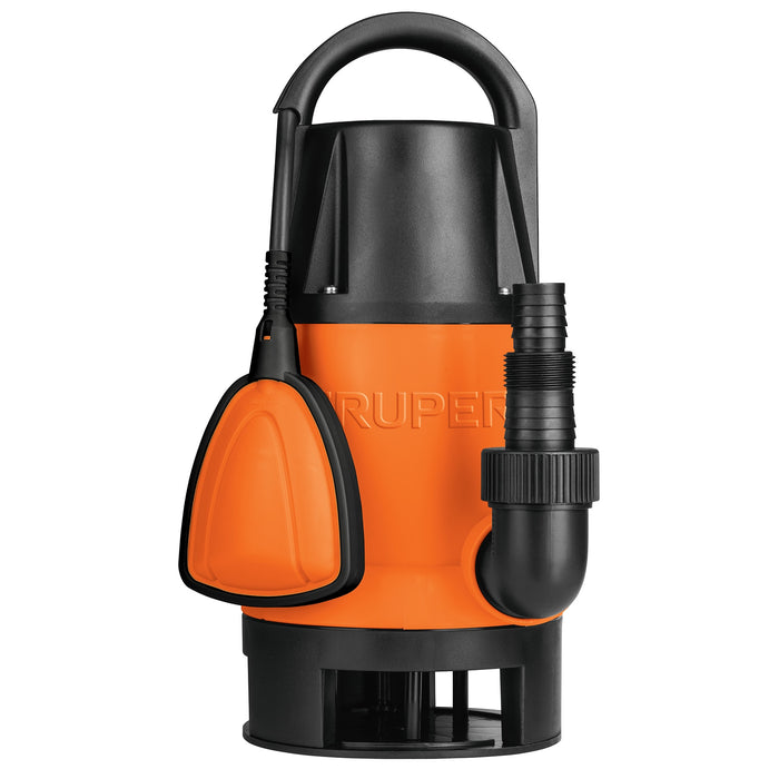 Bomba sumergible plástica, 1-1/2 HP para agua sucia, Truper Código: 12604