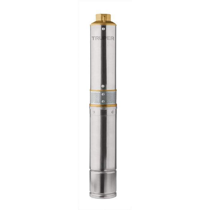 Bomba sumergible, tipo bala, 1/2 HP, agua limpia, Truper Código: 16933