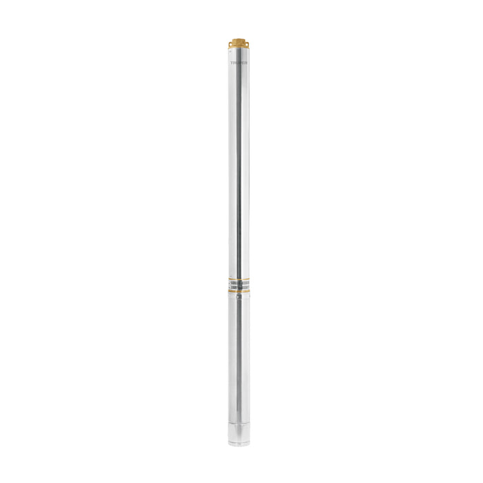 Bomba sumergible, tipo bala, 5-1/2HP, a/limpia, 220V, Truper Código: 102979