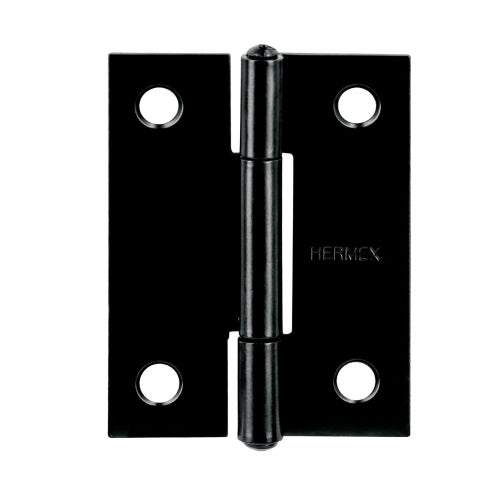 Bisagra rectangular 2' negra, Hermex 45634 BR-206