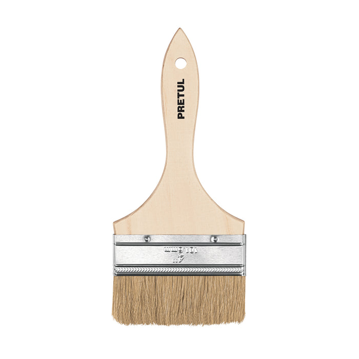 Brocha uso general de 4' con mango de madera, Pretul 24476