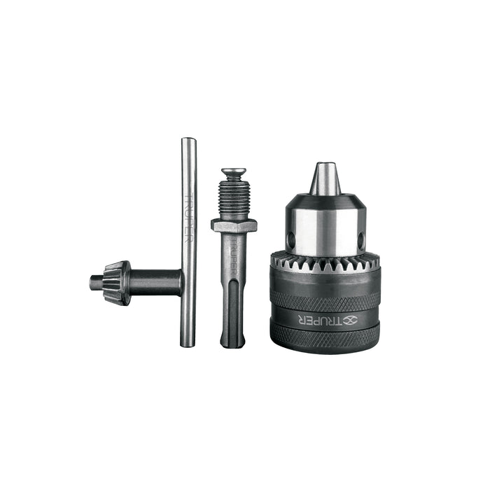 Broquero con llave, 1/2' con adaptador SDS Plus, Truper Código: 102475