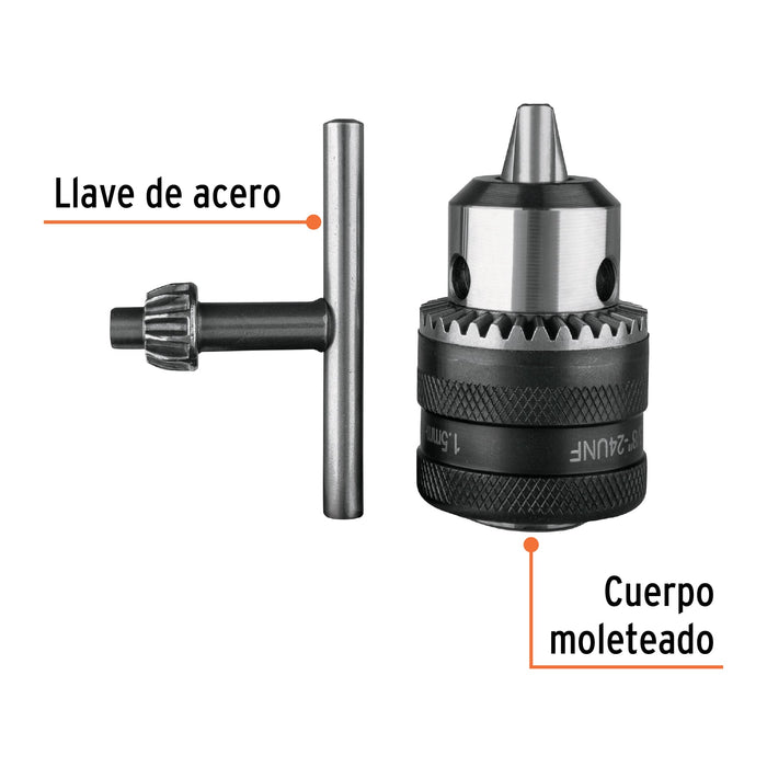 Broquero de 3/8'con llave, Truper Código: 16477